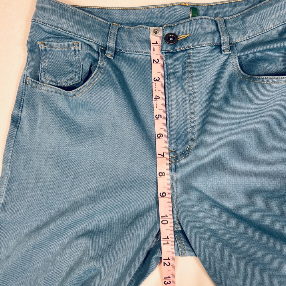 Halara Flex Mid Rise Bootcut Jeans Sunny Blue Medium Regular 02707422 - Picture 8 of 9
